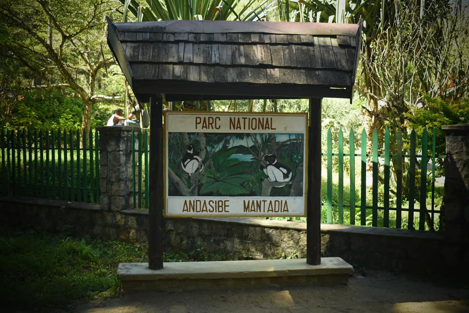 Entrée du Parc National Terrestre Andasibe Mantadia