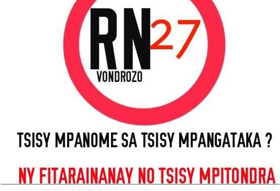 Où est la RN 27 à Madagascar ?