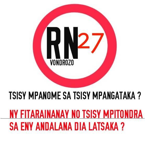 Où est la RN 27 à Madagascar ?